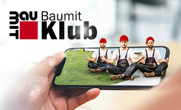 Aplikacja mobilna Baumit Klub!